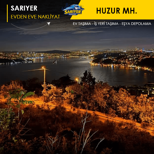 Huzur Mahallesinde hızlı ve düzenli ev taşıma.